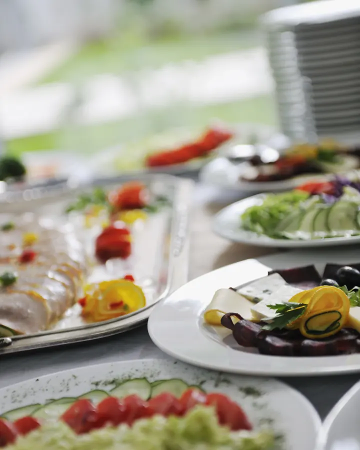 Buffet de réception